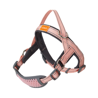Small Medium Dogs Adjustable Breathable Dog Harness With Handle