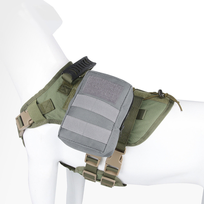 Adjustable Training Tactical Harness For Dogs Working Dog Harness