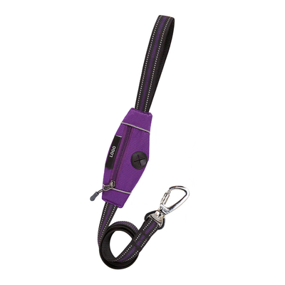 Dog Leash With Built In Waste Bag Dispenser Comfortable Durable Design