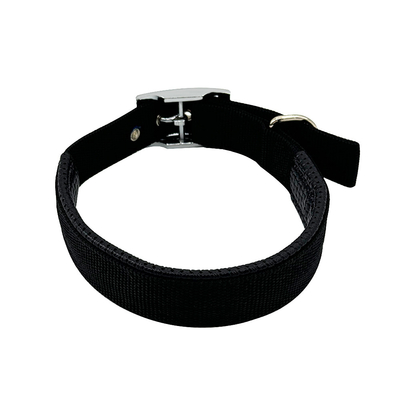Adjustable Nylon Dog Collar With Metal Buckle Durable For All Dog Sizes