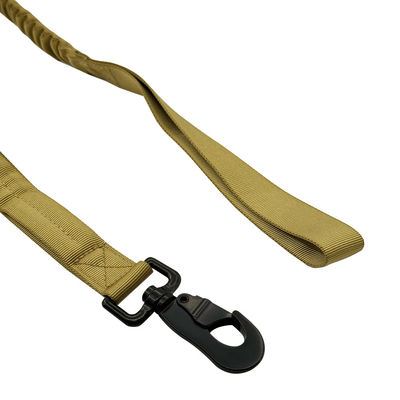 Two Handle Training Dog Leash For Medium And Large Dogs Custom Nylon Tactical Dog Leash