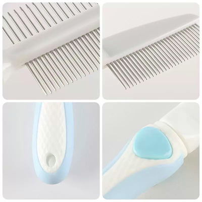 Double Side Row Stainless Steel Pet Grooming Needle Comb Pet Dog Cat Hair Remover