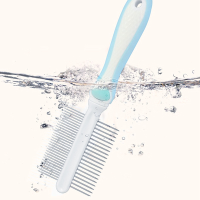 Double Side Row Stainless Steel Pet Grooming Needle Comb Pet Dog Cat Hair Remover