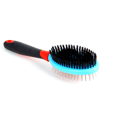 23.7 X 7cm Double Sided Dog Massage Hair Brush Pin Grooming Brush For Dogs