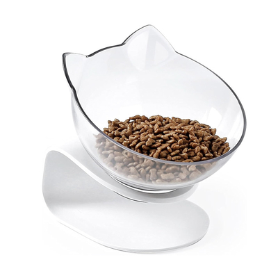 Non Slip Elevated Raised Cat Food And Water Feeding Bowl Cat Shaped Bowl