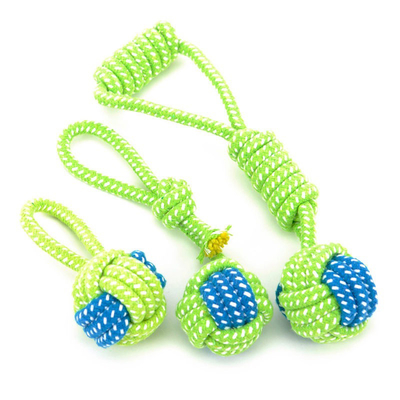 Durable Cotton Rope Toy For Dog Chew Indestructible Puppy Teething Rope Toy Set