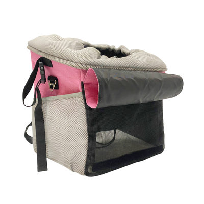 Bike Basket For Dogs Cats Backpack Carrier Removable Folding Pet Bicycle Front Basket
