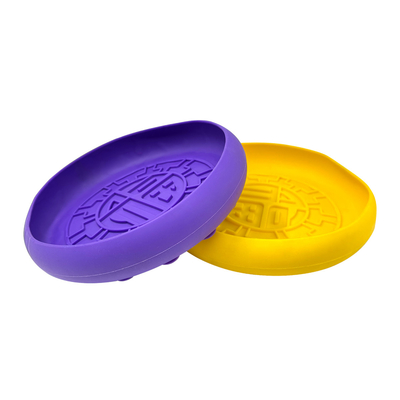 Calming Easy To Clean Silicone Lick Bowl For Dogs Cats Slow Feeding