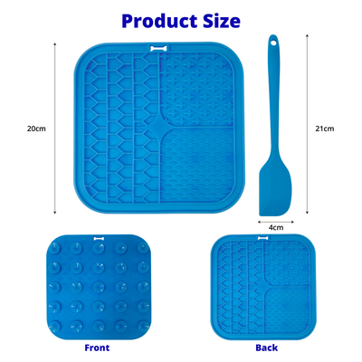 Lick Mat For Dogs Premium Lick Pad Suction Cups For Dog Anxiety Relief