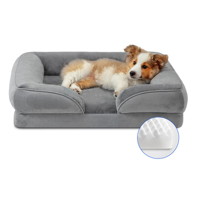 Orthopedic Memory Foam Sofa Dog And Cat Beds With Removable Washable Cover