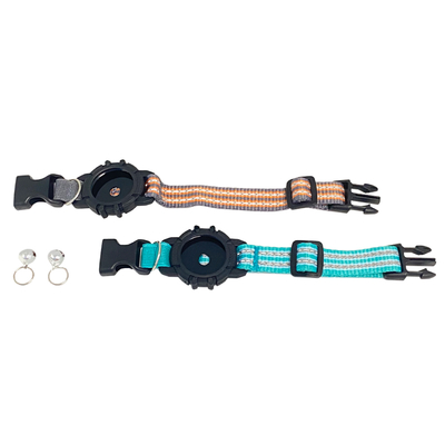 Airtag Cat Collar Holder With Bell Pet Collar Cats And Small Dogs