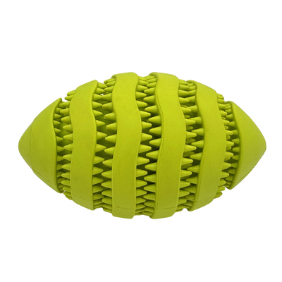 Teeth And Gums Rubber Olive Ball Dog Chew Toy Durable Safe