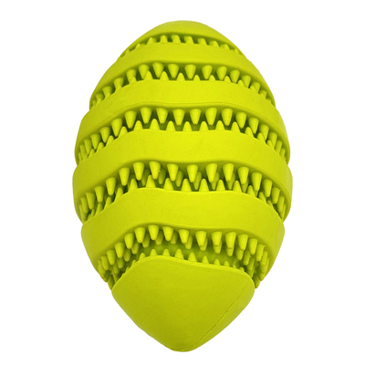 Teeth And Gums Rubber Olive Ball Dog Chew Toy Durable Safe