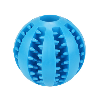 5cm 6cm 7cm Rubber Dog Toy Ball Durable Tough Non Toxic Chew Toy IQ Training Toy