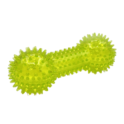 TPR Dental Bone Shape Dog Toy Safe Durable For Teeth Cleaning Chew Play