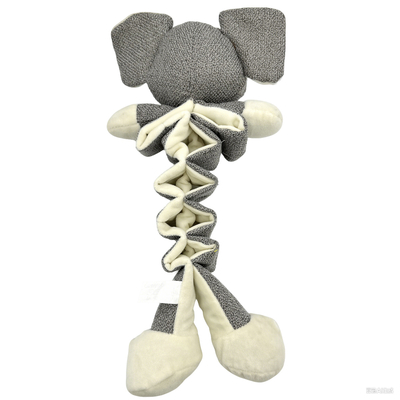 Stretchable Koala Dog Toy Plush Squeaky Toy With Crinkle Sound For Aggressive Chewers