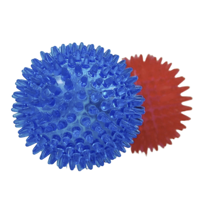 Tough Interactive Chew Toy Durable TPR Squeaky Dog Ball