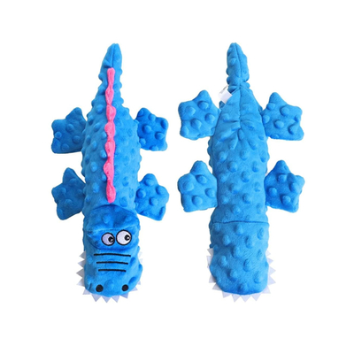 Plush Crocodile Squeaker Dog Toy With Sound Paper Airbag Relieves Anxiety