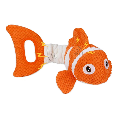 Durable Squeaky Plush Dog Toy – Interactive Tug Of War & Chew Toy For All Dogs