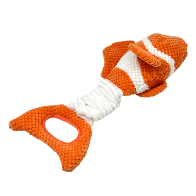 Durable Squeaky Plush Dog Toy – Interactive Tug Of War & Chew Toy For All Dogs