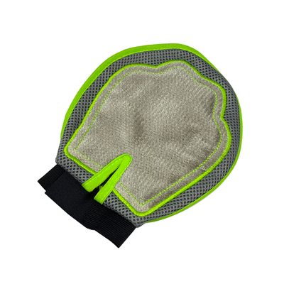 Pet Hair Remover Glove Grooming Deshedding Massage Bathing Mitt For Dogs Cats