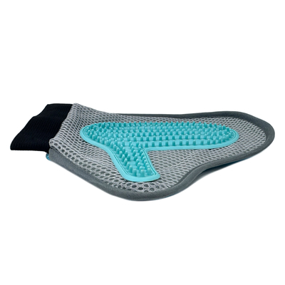 Pet Care Grooming Glove Removes Loose Hair Massages Shines For Dogs Cats