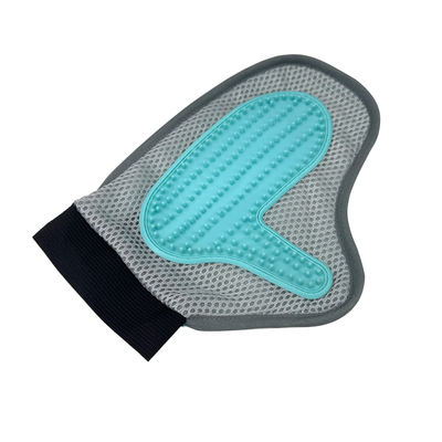 Pet Care Grooming Glove Removes Loose Hair Massages Shines For Dogs Cats