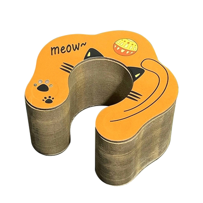 Cat Ball Roller Scratching Toy Retractable Board With Bells For Kittens Cats