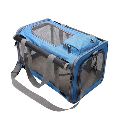 Premium Soft-Sided Pet Carrier For Large Medium Cats And Dogs Travel Safe Secure