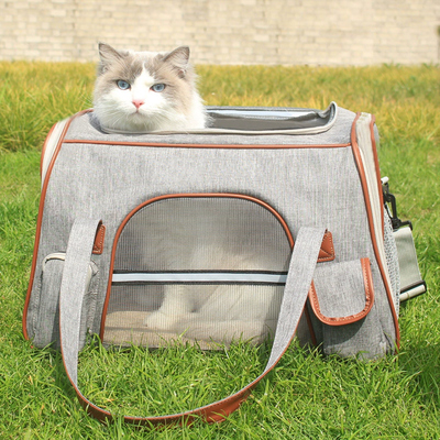 Pet Carrier Transport Bag For Cats, Dogs Up To 8 Kg, Foldable Carry Box For Medium Small Pets