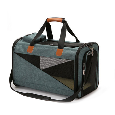 Pet Carrier Travel Bag For Small Dogs Cats Soft Sided Removable Pad Collapsible Comfortable