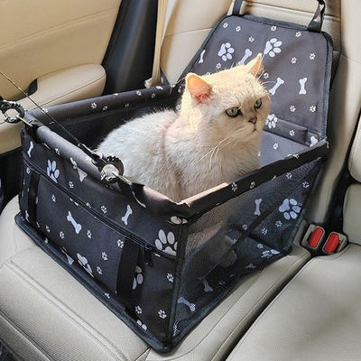 Dog Car Seat, Breathable, Washable, Foldable, Reinforced And Stable For Car Seat