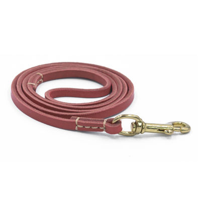 Dog Leash Genuine Leather Traction Rope For Small Medium Training Walking Supplies