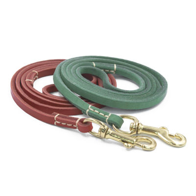 Pet Genuine Leather Dog Training Leash For Medium And Large Dogs