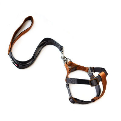Adjustable Nylon Pet Harness And Leash Set Durable Comfortable Safe