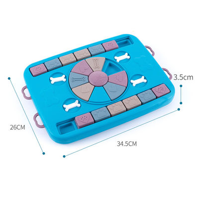 Dog Puzzle Toy Customizable Slow Feeder & IQ Training For Mental Stimulation