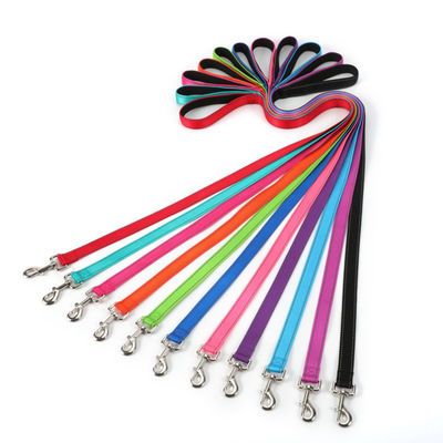 Durable Pet Nylon Leash Soft Handle Adjustable Length Safe For Dogs Cats Walking