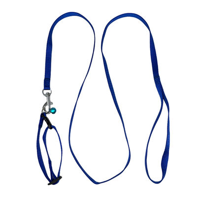 Durable Nylon Pet Collar Leash Set Comfortable Secure Stylish For Dogs Cats