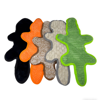 5 Pack No Stuffing Squeaky Dog Toys For Large Dogs Interactive Durable Plush Chew Toy