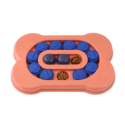 Dog Training Toy Puzzle Foraging Plate Interactive Toys For IQ Training Toy