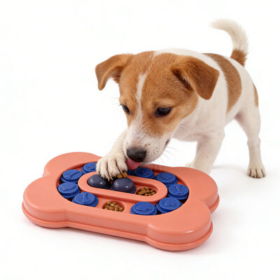 Dog Training Toy Puzzle Foraging Plate Interactive Toys For IQ Training Toy
