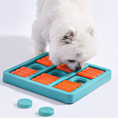 Pet Puzzle Toy Foraging Dog Toys IQ Sniffing Training Stress Relief Slow Eating Feeder Game