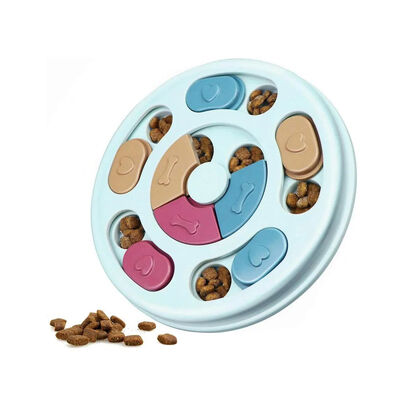 Dog IQ Training Toy Puzzle Plate Interactive Toys For Small Medium Large Slow Feeder Toy