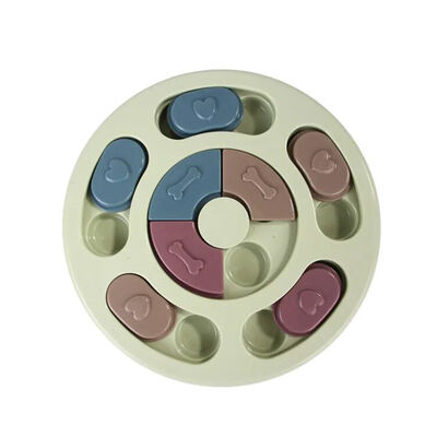 Dog IQ Training Toy Puzzle Plate Interactive Toys For Small Medium Large Slow Feeder Toy