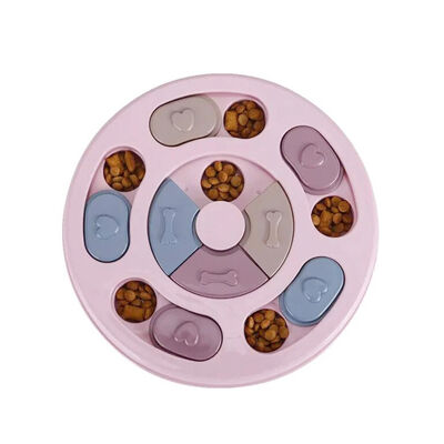 Dog IQ Training Toy Puzzle Plate Interactive Toys For Small Medium Large Slow Feeder Toy
