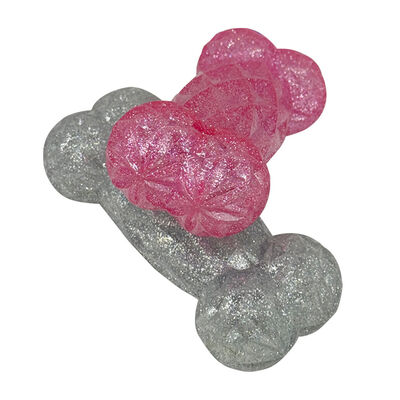 Bone-Shaped Pet TPR Toy Durable Chew & Teething Interactive Toy Suitable For All Dog Breeds