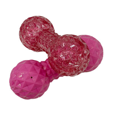 Bone-Shaped TPR Pet Teeth Cleaning Toy Durable Chew Toy For Dogs Reduce Tartar