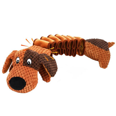 Dog Plush Toys For Large Dogs With Squeaky And Crinkle Paper Interactive Pull Chew Toys