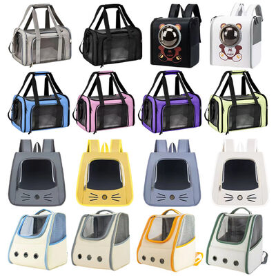 Cat Backpack Carrier Breathable Transparent Foldable Large Space Bubble For Kitty Small Dog