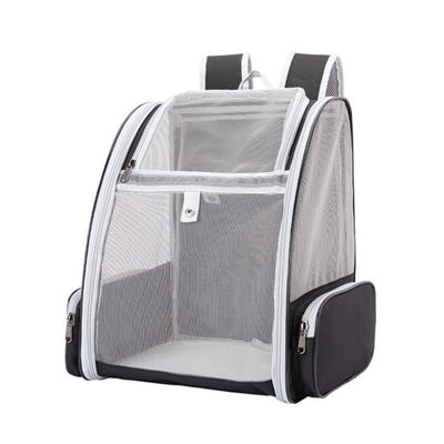 Cat Backpack Carrier Foldable Large Space Foldable Large Space Transparent Breathable Pet Bag